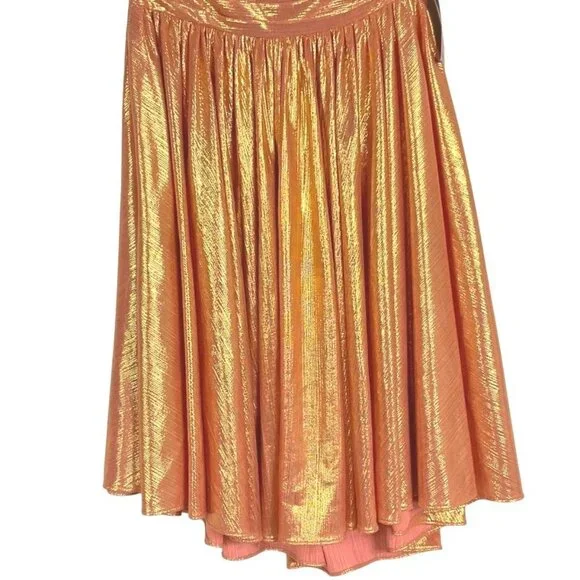 NWT Retrofete Kaiser Dress, in Apricot, size XXS, 95% polyester, 5% spandex - Picture 9 of 16